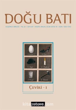 Doğu Batı Sayı: 87 Kasım, Aralık, Ocak 2018-19 Ağustos 2019