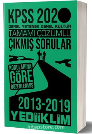 2020 KPSS Genel Kültür Genel Yetenek Tamamı Çözümlü Konularına Göre Çıkmış Sorular