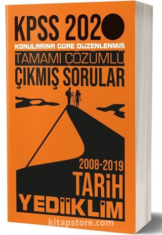 2020 KPSS Genel Kültür Tarih Tamamı Çözümlü Konularına Göre Çıkmış Sorular