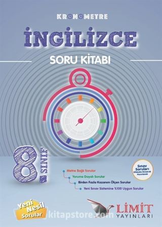 8. Sınıf Kronometre İngilizce Soru Bankası