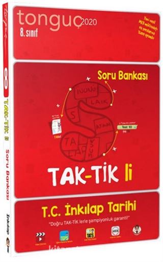 8. Sınıf T. C. İnkılap Tarihi ve Atatürkçülük Taktikli Soru Bankası