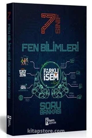 Farklı İsem 7. Sınıf Fen Bilimleri Soru Bankası