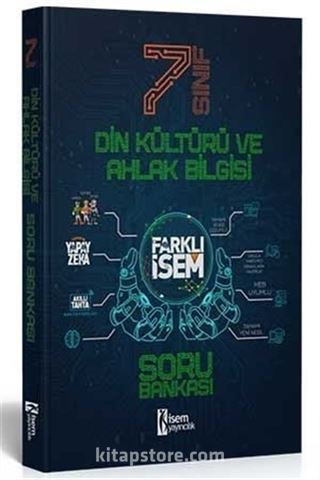 Farklı İsem 7. Sınıf Din Kültürü ve Ahlak Bilgisi Soru Bankası