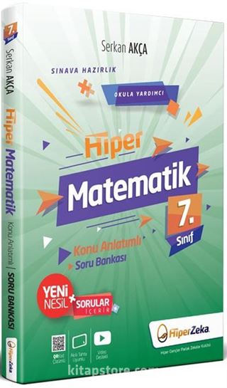 7. Sınıf Hiper Matematik Konu Anlatımlı Soru Bankası