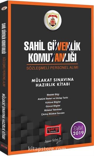 Sahil Güvenlik Komutanlığı Mülakat Sınavına Hazırlık Kitabı