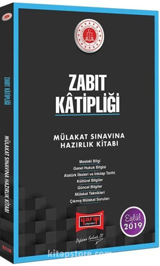 Zabıt Katipliği Mülakat Sınavına Hazırlık Kitabı