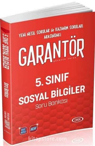 5. Sınıf Garantör Sosyal Bilgiler Soru Bankası