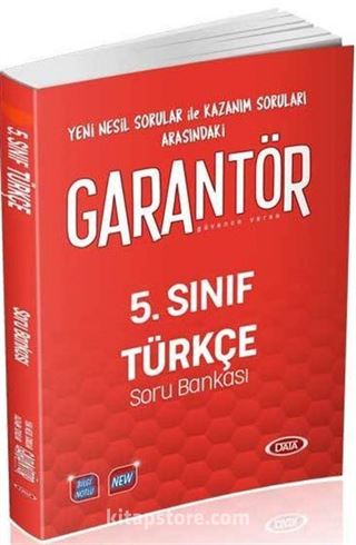 5. Sınıf Garantör Türkçe Soru Bankası