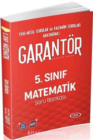 5. Sınıf Garantör Matematik Soru Bankası