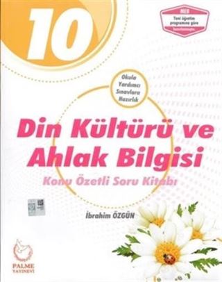 10. Sınıf Din Kültürü ve Ahlak Bilgisi Konu Özetli Soru Kitabı