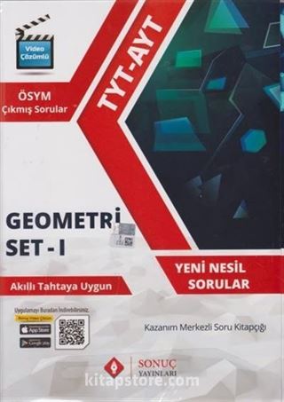 TYT AYT Geometri Set I Kazanım Merkezli Soru Kitapçığı