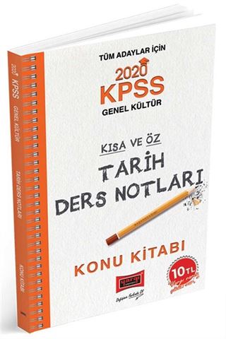 2020 KPSS Tarih Kısa ve Öz Ders Notları