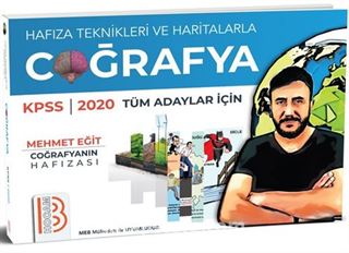 2020 KPSS Tüm Adaylar İçin Haritalar ve Hafıza Teknikleriyle Coğrafya