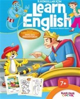 İlkokullar İçin Learn English-Mavi