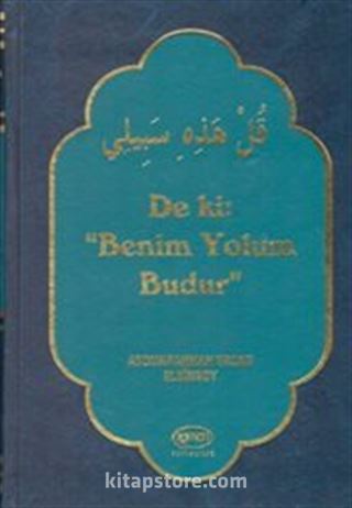 De Ki: Benim Yolum Budur (2 Cilt)