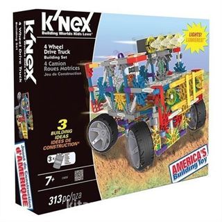 K'Nex 4 Çeker Kamyon (Motorlu) Building Set (11414)