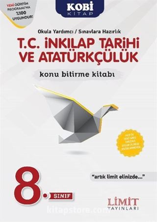 8. Sınıf T. C. İnkılap Tarihi ve Atatürkçülük Konu Bitirme Kitabı