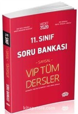 11. Sınıf Vıp Tüm Dersler Sayısal Soru Bankası