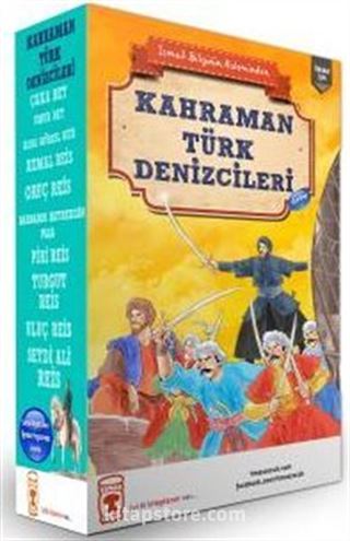 Kahraman Türk Denizcileri Seti (10 Kitap)