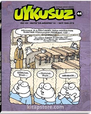 Uykusuz Cilt 44 Mayıs'18- Ağustos'18 560 - 572