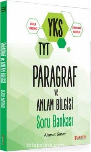 YKS-TYT Paragraf ve Anlam Bilgisi Soru Bankası