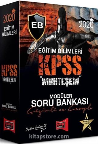 2020 KPSS Eğitim Bilimleri Muhteşem Çözümlü ve Cevaplı Modüler Soru Bankası Seti