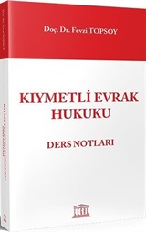 Kıymetli Evrak Hukuku