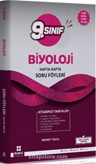 9. Sınıf Biyoloji Hafta Hafta Soru Föyleri