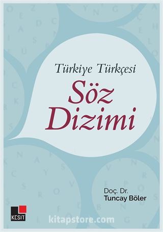 Türkiye Türkçesi Söz Dizimi