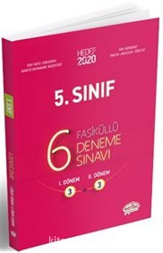 5. Sınıf Çözümlü 6 (3+3) Deneme Sınavı