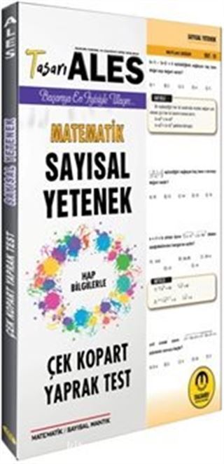 ALES Matematik Sayısal Yetenek Çek Kopart Yaprak Test