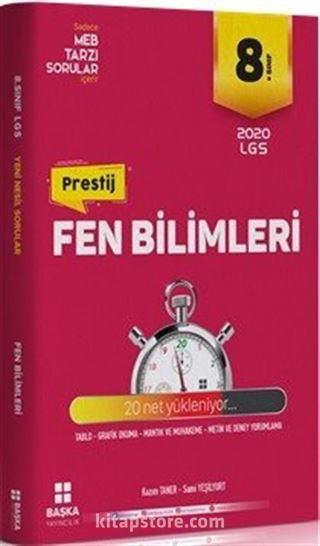 8. Sınıf Fen Bilimleri Prestij Yeni Nesil Soru Bankası