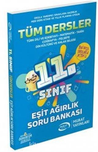 11.Sınıf Eşit Ağırlık Tüm Dersler Soru Bankası