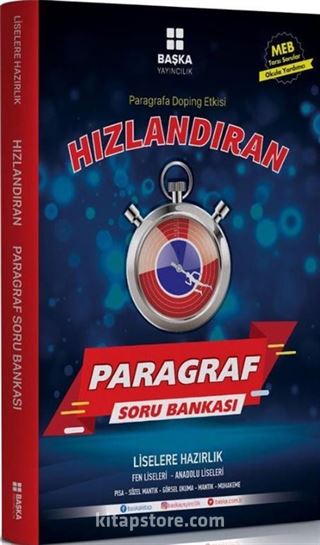 Hızlandıran Paragraf Soru Bankası