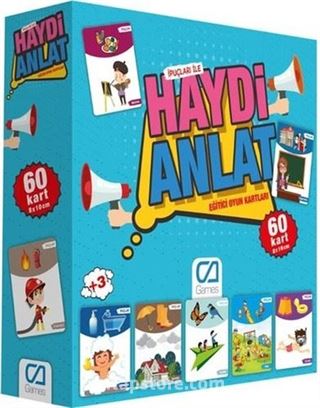 İpuçları ile Haydi Anlat Eğlenceli Aile Oyunu (CA.5080)