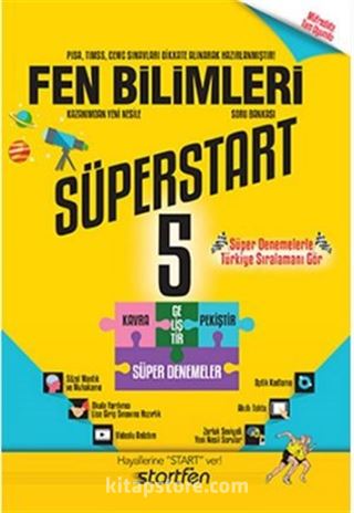 5. Sınıf Süperstart Fen Bilimleri Kavra Geliştir Pekiştir Süper DenemeleR