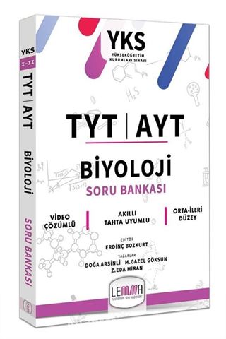 2020 TYT AYT Biyoloji Soru Bankası