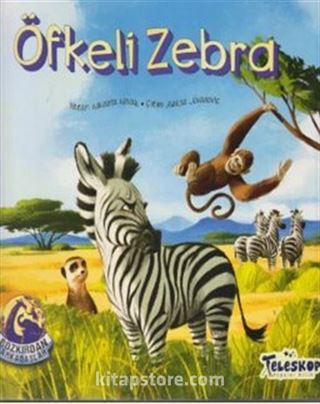 Bozkırdan Arkadaşlar-Öfkeli Zebra