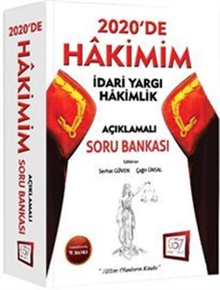 2020'de HAKİMİM İdari Yargı Hakimlik Açıklamalı Soru Bankası