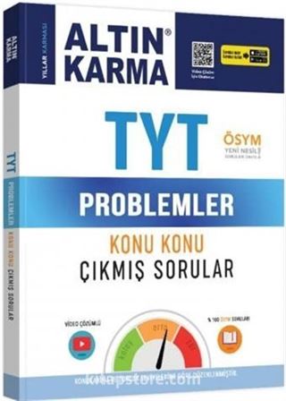 TYT Problemler Konu Konu Çıkmış Sorular