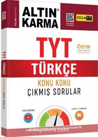 TYT Türkçe Konu Konu Çıkmış Sorular