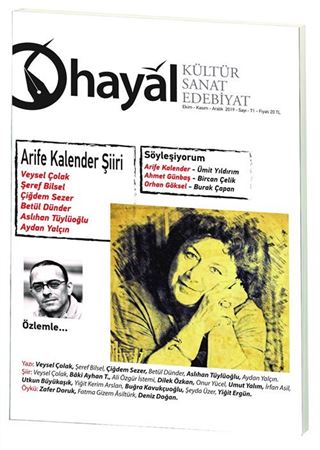 Hayal Kültür Sanat Edebiyat Dergisi Sayı:71 Ekim-Kasım-Aralık 2019