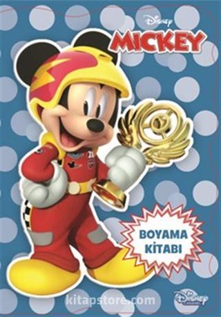 Disney Mickey ve Çılgın Yarışçılar Boyama Kitabı