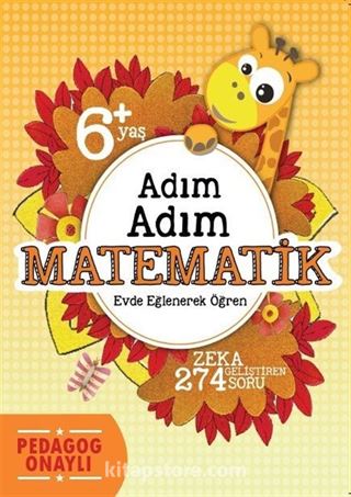 Adım Adım Matematik 6+Yaş 274 Soru