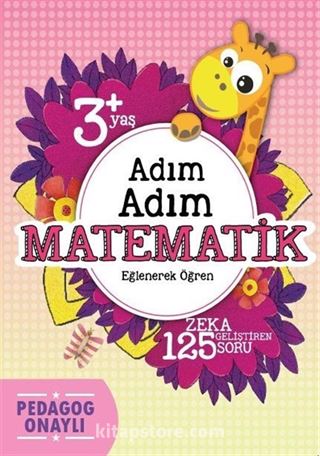 Adım Adım Matematik 3+Yaş 125 Soru