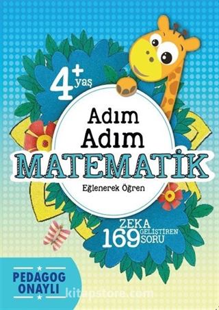 Adım Adım Matematik 4+Yaş 169 Soru