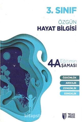 3. Sınıf Özgün Hayat Bilgisi (4A Eğitim Şeması )