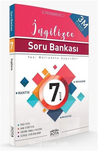 7.Sınıf İngilizce Soru Bankası 3m Prestij