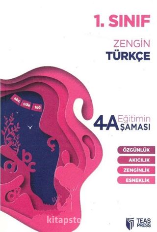 1. Sınıf Türkçe (4A Eğitim Şeması )