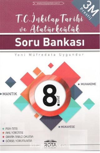 8.Sınıf T.C İnkilap ve Atatürkçülük Soru Bankası 3m Prestij